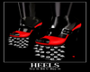 |MDR| Red Spike Heels