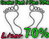 Scaler Feet / Pies 70%