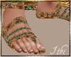 -I- Dedu Emerald Sandals