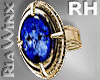 Sapphire Gold RH Ring