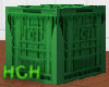 Plastic Green Crate