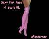 Sexy Pink Boots RL