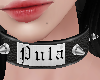 Leather necklace