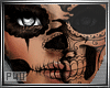 -P- Skull Face Tattoo /F