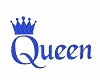 MA Queen Sign Blue
