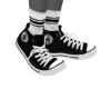 J♡ Black shoes + socks