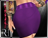 Sexy purple skirt