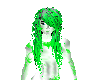 neon green hair f