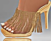Di* Gold Glam Heels