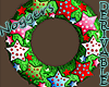 Christmas Stars Wreath