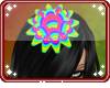 .M. Rainbow Head Bow
