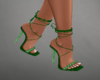 Captivating Green Heels