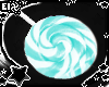 . cyan head lollipop
