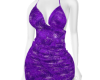 Purple Sequin Dress