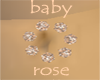 (KK)BABY ROSE BELLY RING