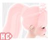 Ko ll Hair Big Tail Pink
