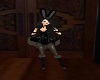 Bunny Fur Skirt Black F V1
