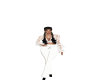 Baggy white pants (LRG)
