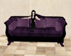 purple victorian sofa