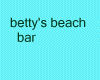 Betty's beach bar