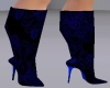Blue Mini Boots