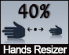 40% Hands Scaler