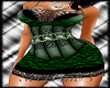 xxl green chain dress