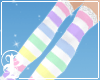 OverKnee Socks - Rainbow