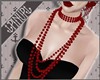 K| Vintage Pearls | Red