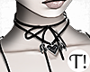T! Goth Heart Necklace