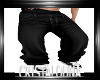 Black ultra baggy jeans