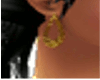 earring gold