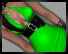 Custom Neon Green Dress