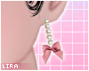 Rose Bow Earrings