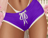 S! Purple Sport Shorts