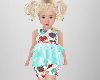 Kids Blue Heart Outfit