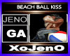 BEACH BALL KISS