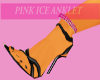 *M* Pink Ice Anklet