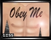 Ds| Obey Me Tat