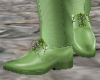 easter dress shoes green