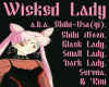 The wicked lady