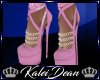 ~K Luster Heels Pink