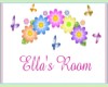 Ella's room wall sign