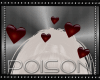 |P| Red Floating Hearts
