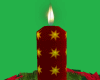 *Chrismas Candle Red