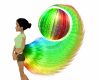 Rainbow Furry Tail