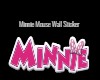 Minnie Mouse Wall Sticke