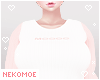 [NEKO] Sweater Pink Cow