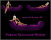 Purple  Elegance Bench