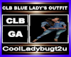 CLB BLUE LADY'S OUTFIT